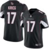 Cardinals #17 Dave Krieg Stitched Black Jersey