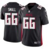 Falcons #66 John Small Football Jersey -Black