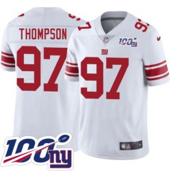 Giants #97 Warren Thompson 2024 100 Year White Jersey