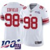 Giants #98 Barry Cofield 2024 100 Year White Jersey