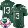 Jets #13 Rodney Adams 1984 Throwback Green Jersey