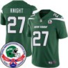 Jets #27 Zonovan Knight 1984 Throwback Green Jersey