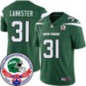 Jets #31 Ellis Lankster 1984 Throwback Green Jersey