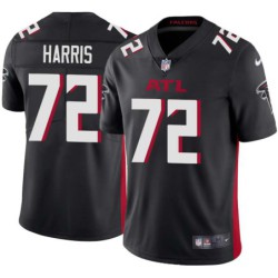 Falcons #72 Bryce Harris Football Jersey -Black