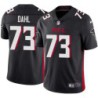 Falcons #73 Harvey Dahl Football Jersey -Black