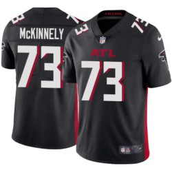 Falcons #73 Phil McKinnely Football Jersey -Black