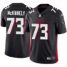 Falcons #73 Phil McKinnely Football Jersey -Black