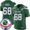 Jets #68 John Bock 1984 Throwback Green Jersey