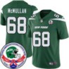 Jets #68 John McMullan 1984 Throwback Green Jersey