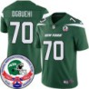 Jets #70 Cedric Ogbuehi 1984 Throwback Green Jersey