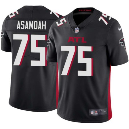 Falcons #75 Jon Asamoah Football Jersey -Black