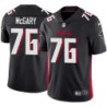 Falcons #76 Kaleb McGary Football Jersey -Black