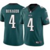 Max Runager #4 Eagles Cheap Green Jersey