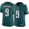 Jim Zyntell #9 Eagles Cheap Green Jersey