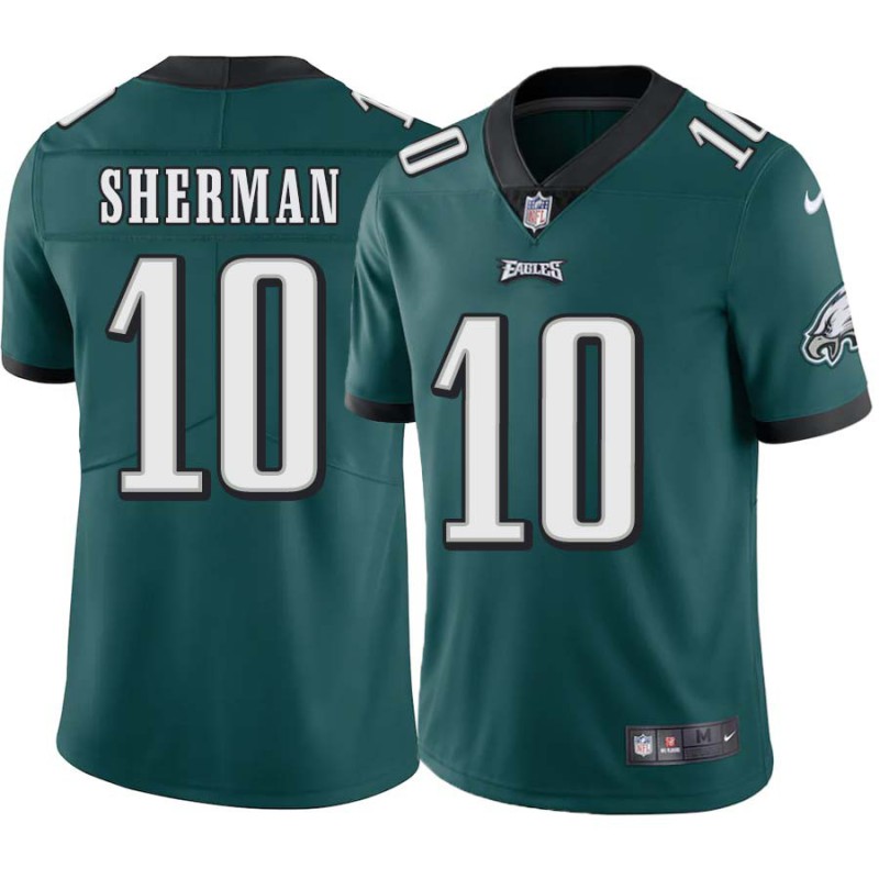 Allie Sherman #10 Eagles Cheap Green Jersey