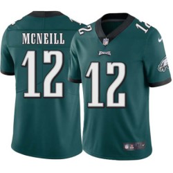 Tom McNeill #12 Eagles Cheap Green Jersey