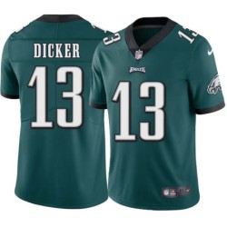 Cameron Dicker #13 Eagles Cheap Green Jersey