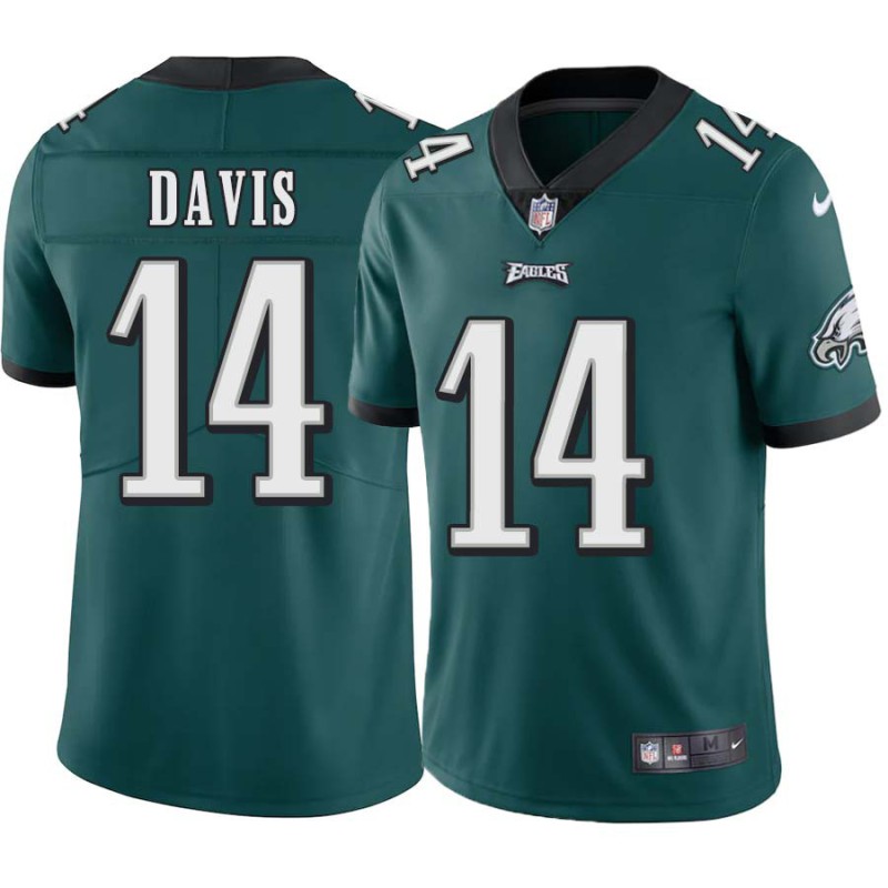 Robert Davis #14 Eagles Cheap Green Jersey