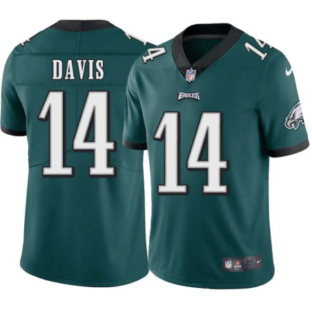 Ryan Davis #14 Eagles Cheap Green Jersey