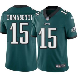 Lou Tomasetti #15 Eagles Cheap Green Jersey