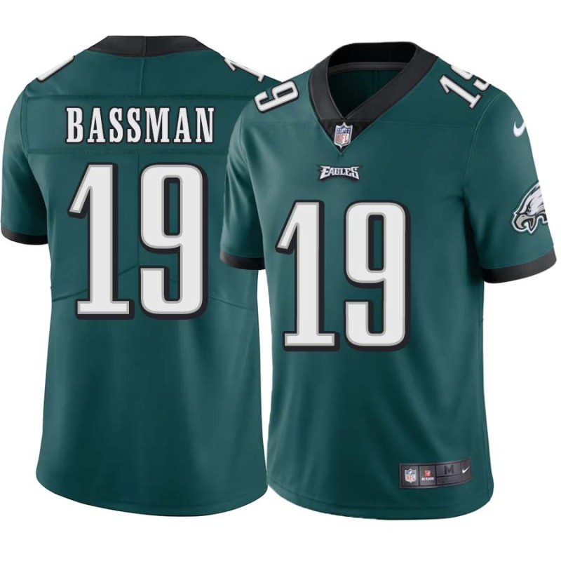 Reds Bassman #19 Eagles Cheap Green Jersey