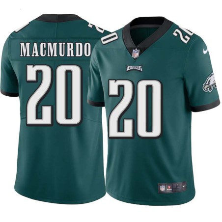 Jim MacMurdo #20 Eagles Cheap Green Jersey