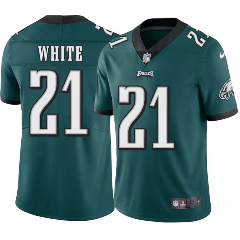 Allie White #21 Eagles Cheap Green Jersey