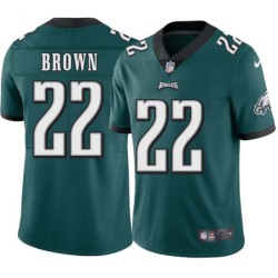 Timmy Brown #22 Eagles Cheap Green Jersey