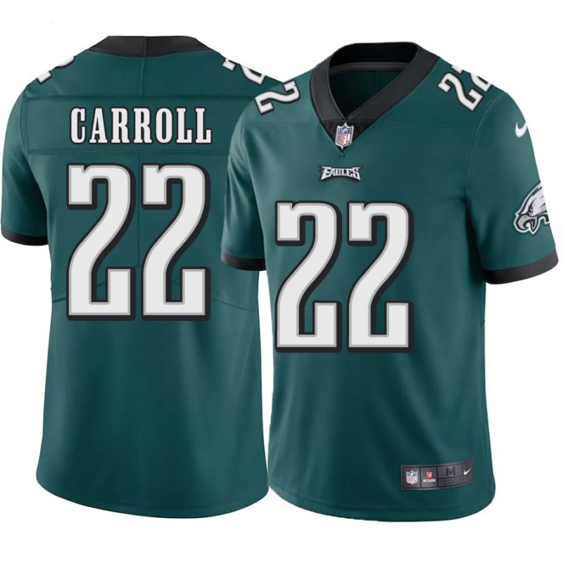 Nolan Carroll #22 Eagles Cheap Green Jersey