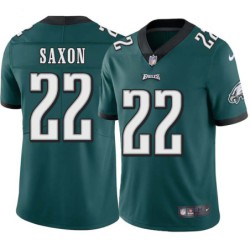 James Saxon #22 Eagles Cheap Green Jersey