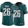 Mike Bell #26 Eagles Cheap Green Jersey