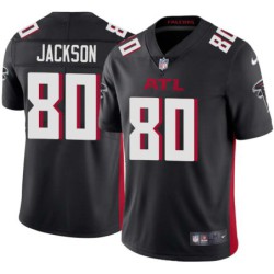 Falcons #80 Willie Jackson Football Jersey -Black