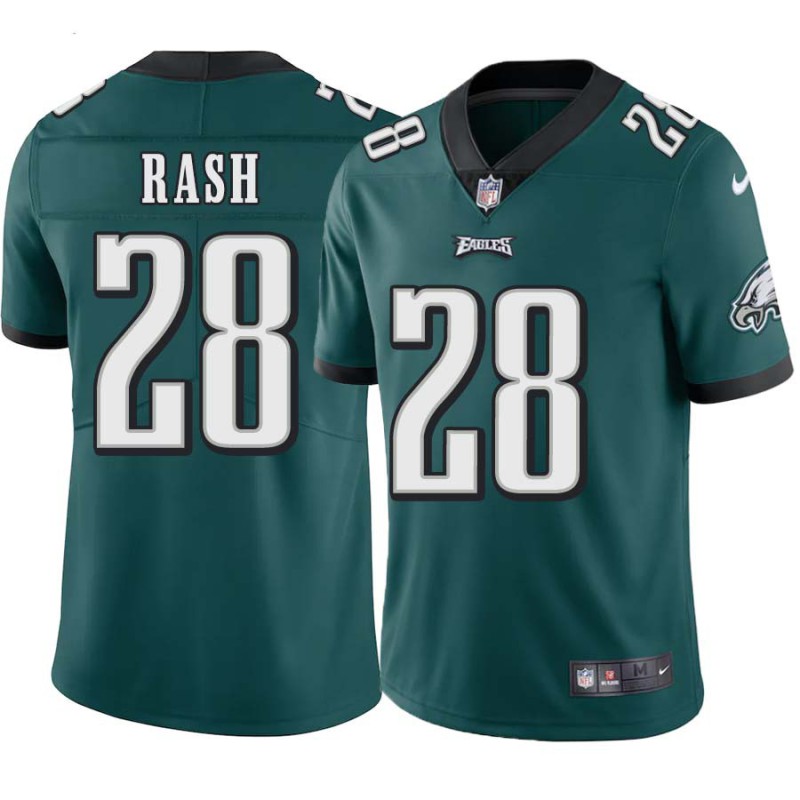 Lou Rash #28 Eagles Cheap Green Jersey