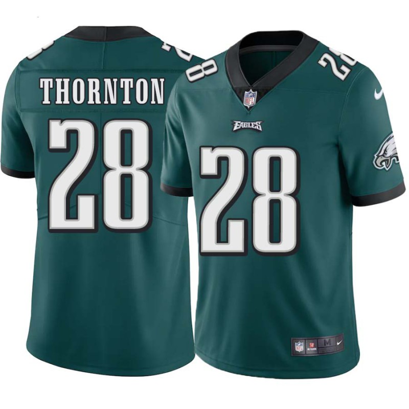 Dick Thornton #28 Eagles Cheap Green Jersey