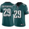 Darrel Crutchfield #29 Eagles Cheap Green Jersey