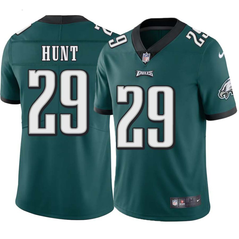 Tony Hunt #29 Eagles Cheap Green Jersey