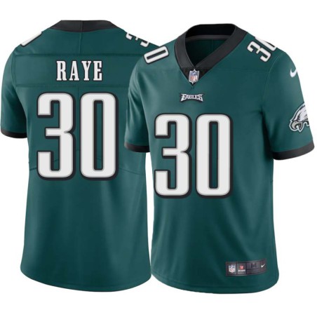 Jimmy Raye #30 Eagles Cheap Green Jersey