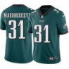 Art Macioszczyk #31 Eagles Cheap Green Jersey