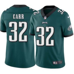 Earl Carr #32 Eagles Cheap Green Jersey