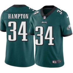 Dave Hampton #34 Eagles Cheap Green Jersey