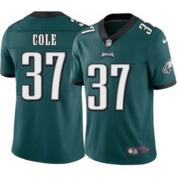 John Cole #37 Eagles Cheap Green Jersey