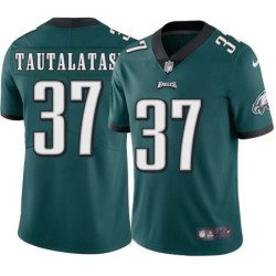 Junior Tautalatasi #37 Eagles Cheap Green Jersey