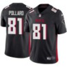 Falcons #81 Marcus Pollard Football Jersey -Black