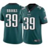 Tony Brooks #39 Eagles Cheap Green Jersey