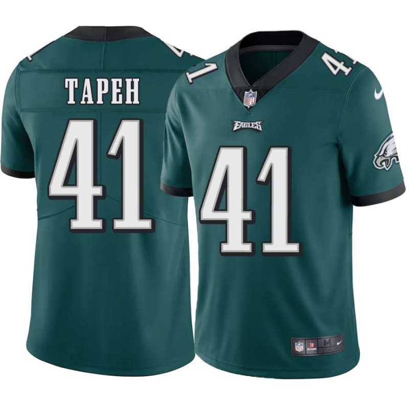 Thomas Tapeh #41 Eagles Cheap Green Jersey