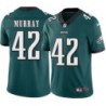 Calvin Murray #42 Eagles Cheap Green Jersey