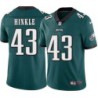 Jack Hinkle #43 Eagles Cheap Green Jersey