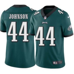 Bert Johnson #44 Eagles Cheap Green Jersey