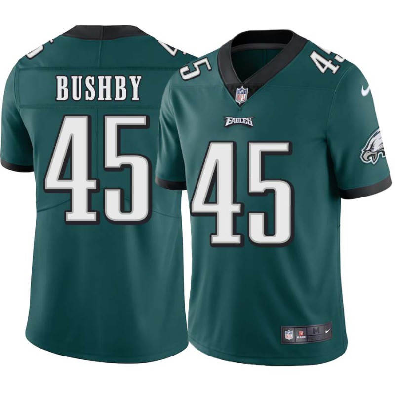 Tom Bushby #45 Eagles Cheap Green Jersey