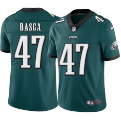 Nick Basca #47 Eagles Cheap Green Jersey